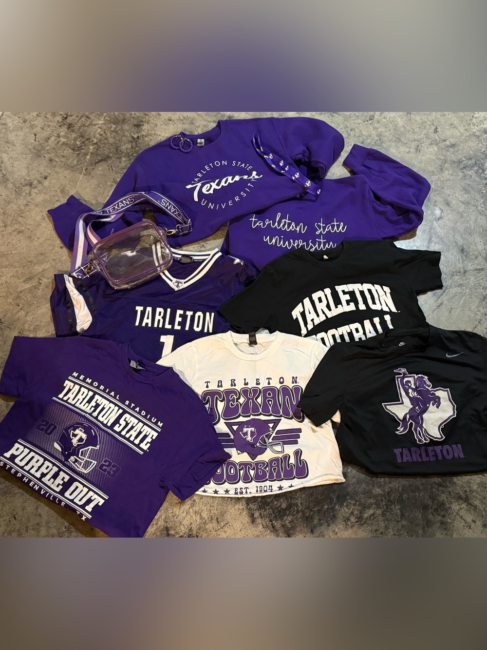 π Tarleton State University Spirit Wear Bundle β Adult Small
